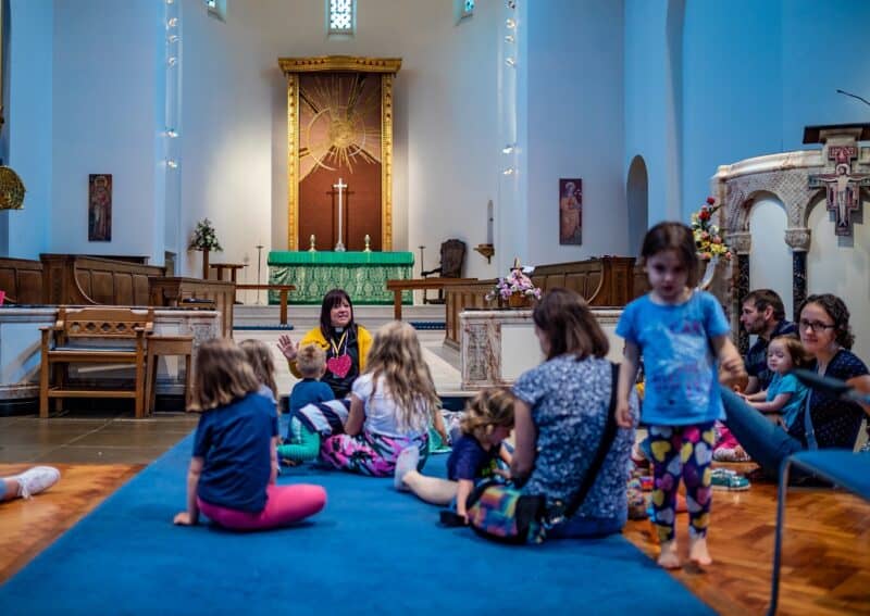 ‘It’s about finding a new sense of who I am’ – parents find roles in toddler group