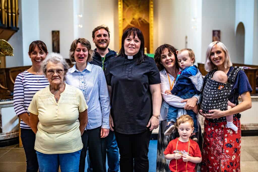 Whats Your Calling group of people in church