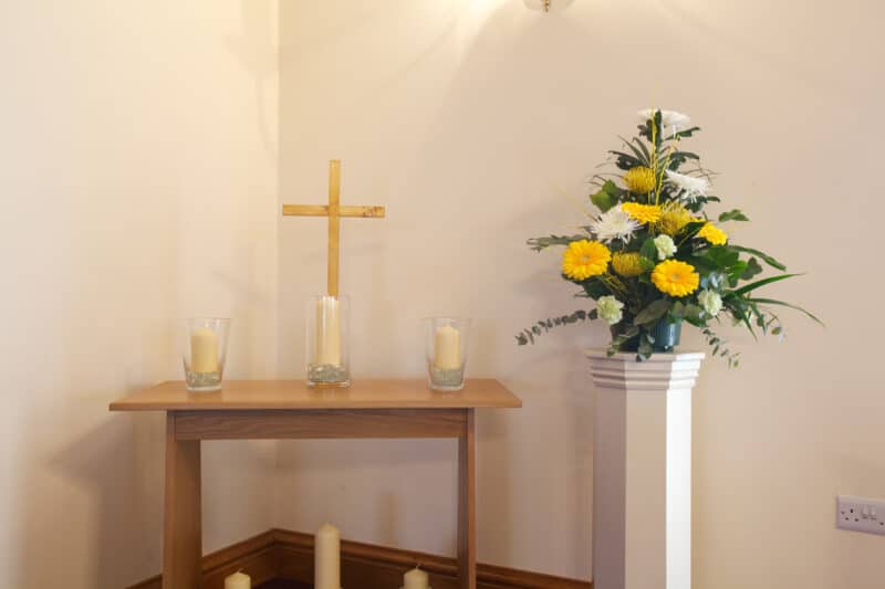 Liturgy for blessing a chapel of rest