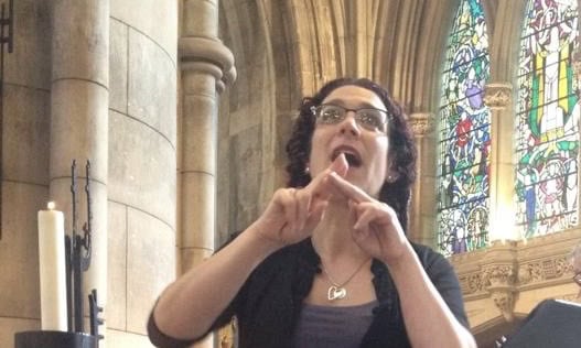 How and when to use a BSL interpreter for a Church of England-led funeral
