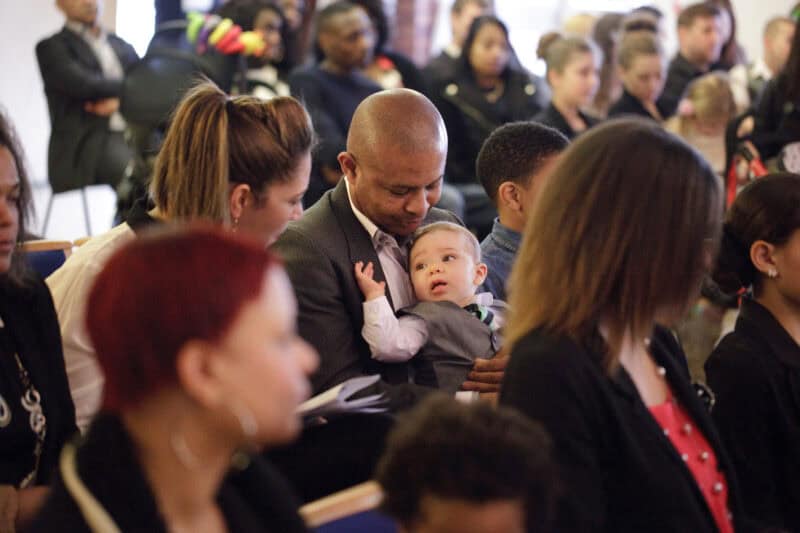 Making families welcome in church
