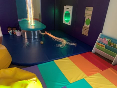 Sensory room at St Mark’s, Marks Gate