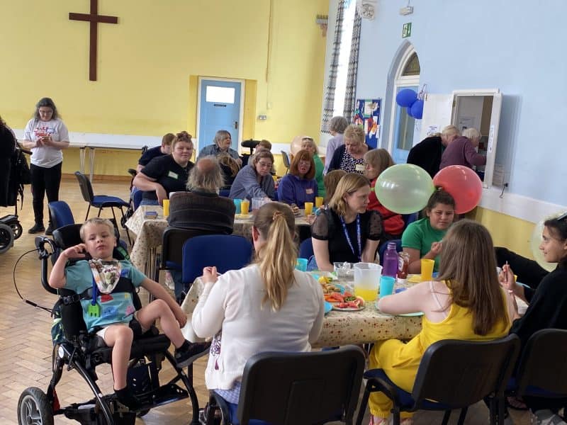 Engaging families and young people through Messy Church